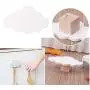 10pcs Cute Cloud Hooks Wooden Clothes Hanger Wall Decor Children Bedroom Pendant Decoration 10pcs Cute Cloud Hooks Wooden Clothes Hanger Wall Decor Children Bedroom Pendant Decoration