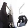 Helmet Holder SEVENMORE 2pcs Helmet Holder Hook Jacket Bags Wall Mount Cloth Display Rack Hanger