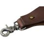 Hide & Drink, Thick Leather Pants Hanger for Clothing Stores or Household/Denim Hanger/Cloth Organizer (2-Pack) Handmade Includes 101 Year Warranty :: Bourbon Brown