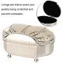 Cimenn Rings Storage Box, Classic Retro Crown Jewelry Collection Case Organizer Cimenn Rings Storage Box, Classic Retro Crown Jewelry Collection Case Organizer