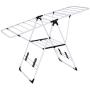 Laundry clothes storage drying rack portable folding dryer hanger heavy duty portable & multi-functional clothes rack