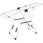 Laundry clothes storage drying rack portable folding dryer hanger heavy duty portable & multi-functional clothes rack