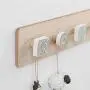 Wood Hangers - Nordic Wood Coat Hanger Wall Hook Home Decorative Clothes Hangers Key Holder Wall Mounted Coat Rack Key Hanger Wall Shelf