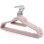 10pcs Random Color Non-Slip Velvet Hangers - Suit Hanger Ultra Thin Space Saving 360 Degree Swivel Hook Clothes Hanger 10pcs Random Color Non-Slip Velvet Hangers - Suit Hanger Ultra Thin Space Saving 360 Degree Swivel Hook Clothes Hanger