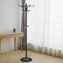 Pastel Coat Rack Stand Hat Tree Hanger Holder Clothes Metal 15 Hooks Jacket Umbrella Hall Floor Entryway Organizer Free Stand Marble Base