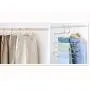 Ziqi S Type Pants Hanger,Multi-Purpose 5 Layers Stainless Steel Pant Rack Space Saver Hangers Clothes Organizer for Trousers Towels Scarf & Tie (6pcs silver) Ziqi S Type Pants Hanger,Multi-Purpose 5 Layers Stainless Steel Pant Rack Space Saver Hangers Clothes Organizer for Trousers Towels Scarf & Tie (6pcs silver)