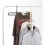 10pcs Random Color Nine-Hole Rotating Multi-Function Folding Hanger Clothes Coat Hanger Baby Hangers Hangers for Clothes Kids Hangers Closet Rod