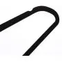 Yosooo 20PCS Non-Slip Velvet Clothes Hangers,Ultra-Slim Heavy Duty Closet Clothes Hook Organizer,Black Plastic Shirt Hanger Storage for Pants,Coat,Skirt,Dress,Suit