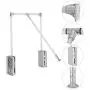 AYNEFY Wardrobe Lift, Width Adjustable Pull Down Closet Rod Space Saving Wardrobe Clothes Hanging Rail for Hanging Clothes(23.62-33.86inch) AYNEFY Wardrobe Lift, Width Adjustable Pull Down Closet Rod Space Saving Wardrobe Clothes Hanging Rail for Hanging Clothes(23.62-33.86inch)