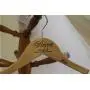 Engraved Wedding Hangers, Bridal Party Wedding Hangers, Personalized Wood Hangers, Personalized Bridal Hanger (Individual or sets) Style H015