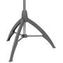 Collapsible Clothes Drying Rack, Portable Garment Racks Indoor, Foldable Standing Laundry Racks for Drying Clothes, Tripod Stand, Hangaway Garment Rack, Steamer Hanger Stand, Green and Grey