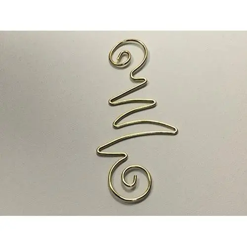 Gold Tree-Shaped Christmas Tree Ornament Hangers Gold Tree-Shaped Christmas Tree Ornament Hangers