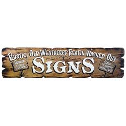 Choose Your Own Lettering for Rustic, Old Weathered Beatin Washed Out Signs, Hand-painted, Fantastic Home Decor and Office Decor, Option of Sawtooth Hangers