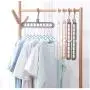 10pcs Random Color Multi-Port Support Circle Clothes Hanger Clothes Drying Racks Multifunction Plastic Scarf Clothes Hanger Hangers Storage Rack 10pcs Random Color Multi-Port Support Circle Clothes Hanger Clothes Drying Racks Multifunction Plastic Scarf Clothes Hanger Hangers Storage Rack