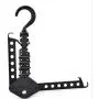 Leoie Multifunctional Folding Hanger for Clothes Belt Tie Organize red 10.532cm Leoie Multifunctional Folding Hanger for Clothes Belt Tie Organize red 10.532cm