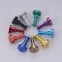 yanQxIzbiu Metallic Wall Hook Bathroom Door Clothes Hat Bag DIY Towel Hanger Rack Holder - Golden