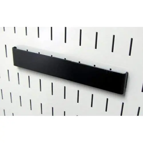 Wall Control Pegboard 8in Accessory Hanger Tool Holder Bracket Pegboard Accessory for Wall Control Pegboard and Slotted Tool Board ? Black Wall Control Pegboard 8in Accessory Hanger Tool Holder Bracket Pegboard Accessory for Wall Control Pegboard and Slotted Tool Board ? Black
