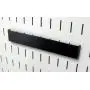 Wall Control Pegboard 8in Accessory Hanger Tool Holder Bracket Pegboard Accessory for Wall Control Pegboard and Slotted Tool Board ? Black Wall Control Pegboard 8in Accessory Hanger Tool Holder Bracket Pegboard Accessory for Wall Control Pegboard and Slotted Tool Board ? Black