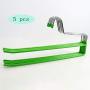 HJYPYJ Magic Hanger,Multifunction Magical Hangers,Double Storage Non-Slip Trouser Hangers,Space-Saving Organizer Hangers,5Pcs 15Pcs Not Easily Deformed/Green / 5 pcs