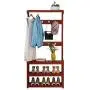 Yuwen Pared Percha para La Wieszaki Kleerhanger Colgador Ropa Appendiabiti Wood Cintre Wieszak Cabide Perchero De Pie Clothes Hanger