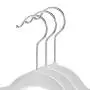 Casafield 50 Ivory Velvet Suit Hangers - Space-Saving Non-Slip Clothes Hanger Casafield 50 Ivory Velvet Suit Hangers - Space-Saving Non-Slip Clothes Hanger