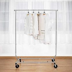 Topeakmart Portable Clothes Hanger Retractable Clothes Dryer Heavy Duty Clothing Garment/Dring Rack