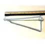 (2 Pack) Metal 10 Inch Mega Shelf Bracket Garage Hanger for 1/8 & 1/4 Pegboard (2 Pack) Metal 10 Inch Mega Shelf Bracket Garage Hanger for 1/8 & 1/4 Pegboard