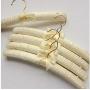 10pcs Random Color 35cm Silk Anti-Slip Hanger Adult Hangers Cloth Rack The Cloth Hangers