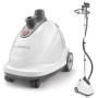 Pure Enrichment PureSteam XL Standing Steamer - Fast Heating, 1500-Watt Upright Fabric Steamer with Half-Gallon Water Tank for 1 Hour Continuous Steaming - Includes Garment Hanger and Fabric Brush