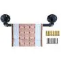 Industrial Pipe Towel Rack,Towel Bar Fixture Set,Bath Towel Holder Towel Horse,Napkin Hanger | Wall Mounted DIY Style, Coated Finish,18 Inch Industrial Pipe Towel Rack,Towel Bar Fixture Set,Bath Towel Holder Towel Horse,Napkin Hanger | Wall Mounted DIY Style, Coated Finish,18 Inch