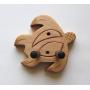 Tropical Ukulele Wall Mount Hanger, Carved Hawaiian Honu, Luau Party Decor