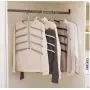 5pcs Random Color Multilayer Fish Bone Shape Stainless Steel Clothing Storage Racks, Clothes Hanger Storage Holder Wardrobe Laundry Drying Rack 5pcs Random Color Multilayer Fish Bone Shape Stainless Steel Clothing Storage Racks, Clothes Hanger Storage Holder Wardrobe Laundry Drying Rack