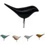 Creative 3D Bird Shape Coat Hat Clothes Hanger Wall Mounted Hook Home Decoration - Wood Grain qsbai Creative 3D Bird Shape Coat Hat Clothes Hanger Wall Mounted Hook Home Decoration - Wood Grain qsbai