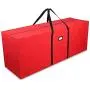 Primode Holiday Tree Storage Bag, Fits Up to 6 ft. Disassembled Tree, 20" Height X 15" Wide X 50" Long, Heavy Duty Xmas Storage Container, (Red)