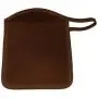 Hide & Drink, Rustic Leather Oven Mitt Handle Hanger, Home & Kitchen Essentials Handmade, Includes 101 Year Warranty :: Swayze Suede