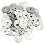 LBY 200pcs 23mm Round Shape Picture Frame Shelf Mirror Hardware Hook Photo Frame Embedded Round Iron Hanger Silver LBY 200pcs 23mm Round Shape Picture Frame Shelf Mirror Hardware Hook Photo Frame Embedded Round Iron Hanger Silver