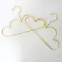 Cabilock 5 Pcs Non Slip Clothes Hangers Metal Hangers for Coat Dress Skirt Cloth Hanger for Children Cabilock 5 Pcs Non Slip Clothes Hangers Metal Hangers for Coat Dress Skirt Cloth Hanger for Children