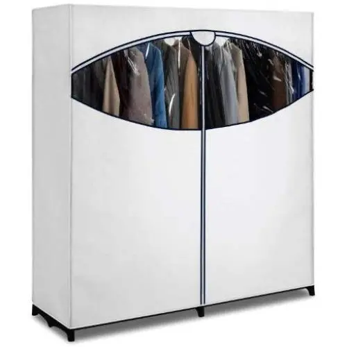 60" Portable Closet Organizer Wardrobe Home Clothes Garment Rack Hanger Storage 60" Portable Closet Organizer Wardrobe Home Clothes Garment Rack Hanger Storage