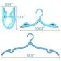 WEWESALE 10 Pcs Travel Hangers - Portable Folding Clothes Hangers Foldable Clothes Drying Rack Travel Accessories WEWESALE 10 Pcs Travel Hangers - Portable Folding Clothes Hangers Foldable Clothes Drying Rack Travel Accessories