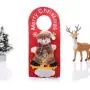 FRECI Christmas Door Hanger Sign Cloth Hangers Hook Sign Xmas Hanging Door Ornaments Decoration - Snowman FRECI Christmas Door Hanger Sign Cloth Hangers Hook Sign Xmas Hanging Door Ornaments Decoration - Snowman