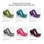 Anytec10pcs Creative Mini Cascading Hanger Hooks Connector for Closet Organizer Stack Clothes Space Saving