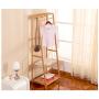 Y.H.Valuable Coat Racks Coat Rack, Creative Coat Rack Bedroom Shelf Home Bamboo Clothes Rack Floor Hanger Simple Modern Entryway Furniture (Size : 60165)