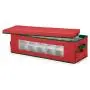 Whitmor Ornament Storage Boxes 42 Compartments with Outer Pocket for Ornament Hooks Whitmor Ornament Storage Boxes 42 Compartments with Outer Pocket for Ornament Hooks