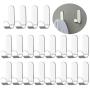 Adhesive Hooks, 20 Pack Wall Hooks for Hanging Ultra-Suction Power Stainless Steel Easy to Install Wall Hooks Adhesive for Hanging Coat, Bath Towels, Jackets, Kitchenware, Light Strip Adhesive Hooks, 20 Pack Wall Hooks for Hanging Ultra-Suction Power Stainless Steel Easy to Install Wall Hooks Adhesive for Hanging Coat, Bath Towels, Jackets, Kitchenware, Light Strip