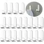 Adhesive Hooks, 20 Pack Wall Hooks for Hanging Ultra-Suction Power Stainless Steel Easy to Install Wall Hooks Adhesive for Hanging Coat, Bath Towels, Jackets, Kitchenware, Light Strip Adhesive Hooks, 20 Pack Wall Hooks for Hanging Ultra-Suction Power Stainless Steel Easy to Install Wall Hooks Adhesive for Hanging Coat, Bath Towels, Jackets, Kitchenware, Light Strip
