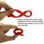 PWireless Household Windproof Hanger Buckle, Plastic Silicone Hook, Clothes Hanger Fixed Hook Clothes Drying Rope Portable Drying Hanging