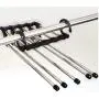 5pcs Random Color 5 in 1 Multi-Function Home Hanger Stainless Steel Plastic Clothes Hanger Rack