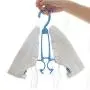 HJYPYJ Magic Hanger,360?? Rotate Magical Hangers,Double Hook Windproof PP Hanger,Space-Saving Organizer Hangers, Not Easily Deformed/Blue / 2 pcs HJYPYJ Magic Hanger,360?? Rotate Magical Hangers,Double Hook Windproof PP Hanger,Space-Saving Organizer Hangers, Not Easily Deformed/Blue / 2 pcs