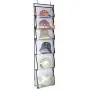 MISSLO Over Door Organizer for Handbags, Caps, Accessories (White)
