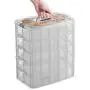 LifeSmart USA Stackable Storage Container Clear 50 Adjustable Compartments Compatible with Lego Dimensions LOL Surprise Littlest Pet Shop Arts and Crafts and More (5 Tier) LifeSmart USA Stackable Storage Container Clear 50 Adjustable Compartments Compatible with Lego Dimensions LOL Surprise Littlest Pet Shop Arts and Crafts and More (5 Tier)